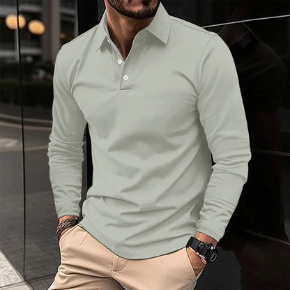 RALPH | Langermet, casual poloskjorte